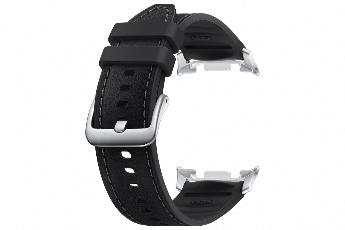 Samsung Galaxy Watch 8 Classic - Smartwatchbandje - Hybrid (S/M/L) - Zwart