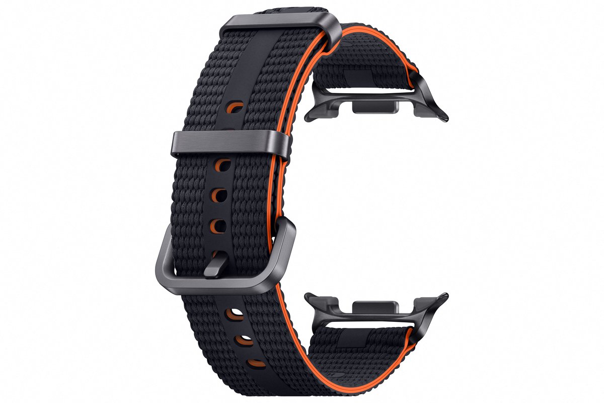 Samsung Galaxy Watch 8 - Smartwatchbandje - Athleisure (M/L) - Zwart