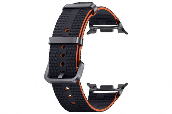 Samsung Galaxy Watch 8 Series Athleisure Bandje Donkergrijs M/L