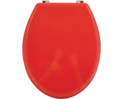 MSV WC Bril - CLEO - Toiletbril - MDF - Rood