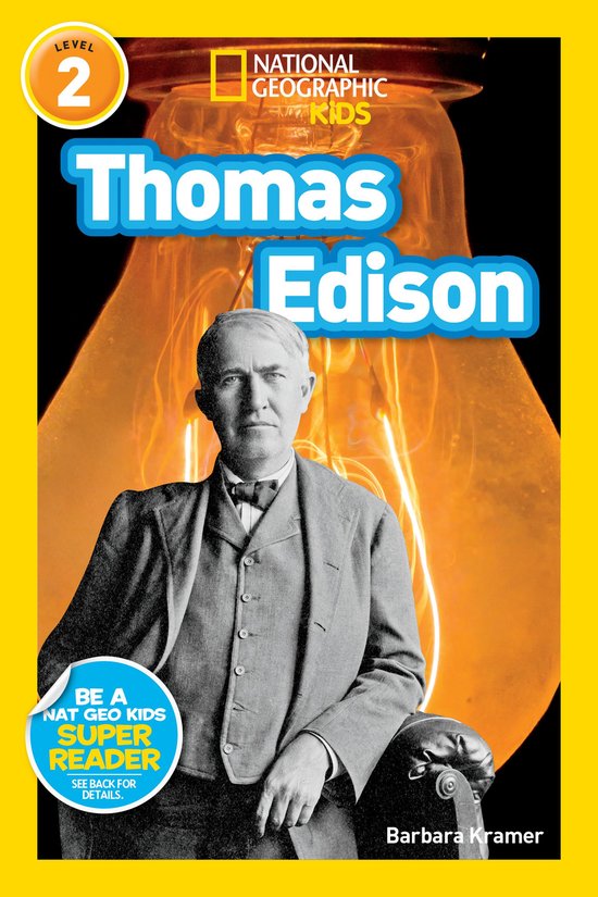 National Geographic Kids Readers 2 - Thomas Edison (National ... - cover