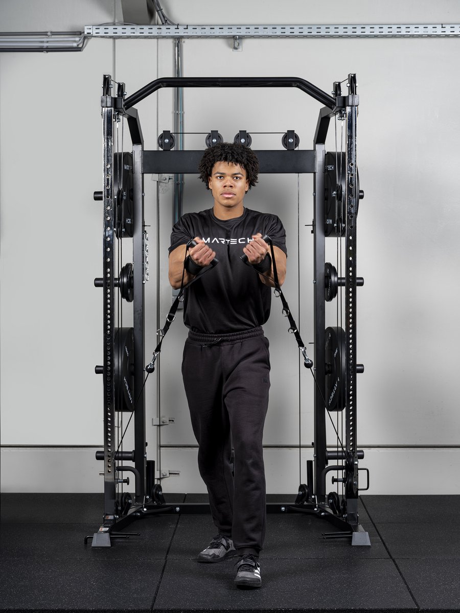 Martech M1+ Multifunctioneel Power Rack – Functional Trainer & Cable Station – All-in-One Homegym met Toebehoren thumbnail 4
