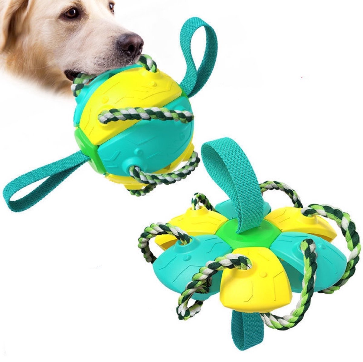 Nixnix® - Veelzijdige Honden Speelgoed Bal - Kauwbot - Hondenspeelgoed