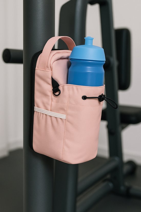 Sac De Gym Magnétique Avec Porte-bouteille 1,5L - Sangle Réglable Unisexe Fitness Entraînement Sport