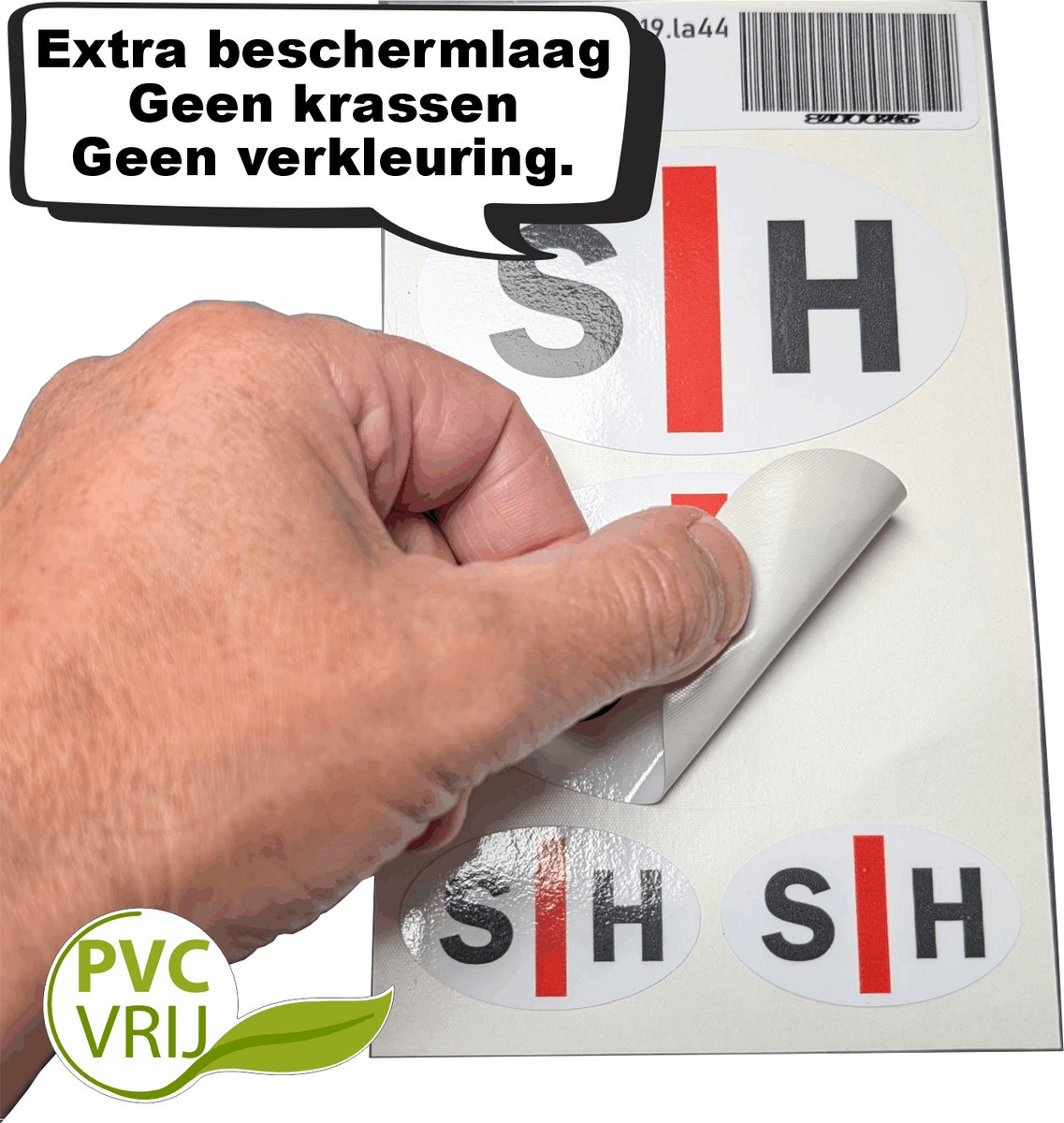 Horend Goed SH slechthorend fiets bordje voor in het verkeer