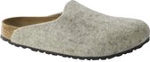 Birkenstock Sloffen Unisex - Nature Vilt - Maat 44