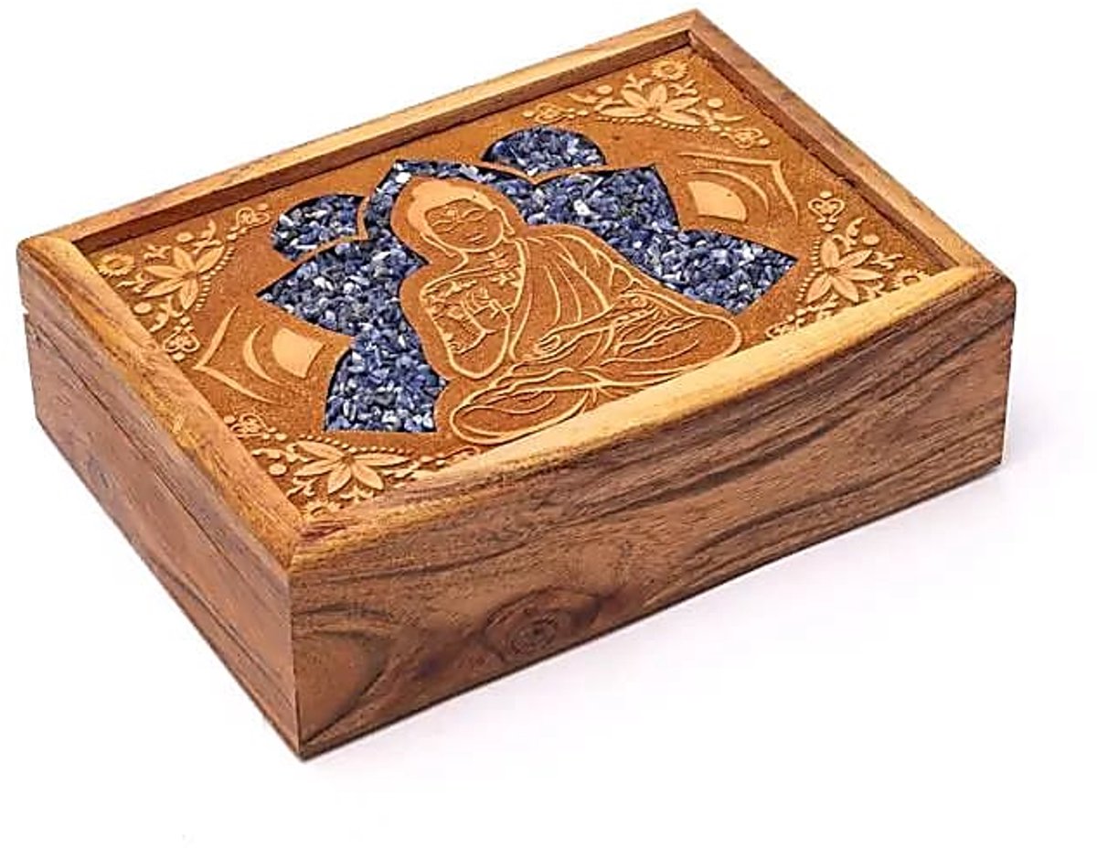 Tarot- of sieradendoos boeddha sodaliet
