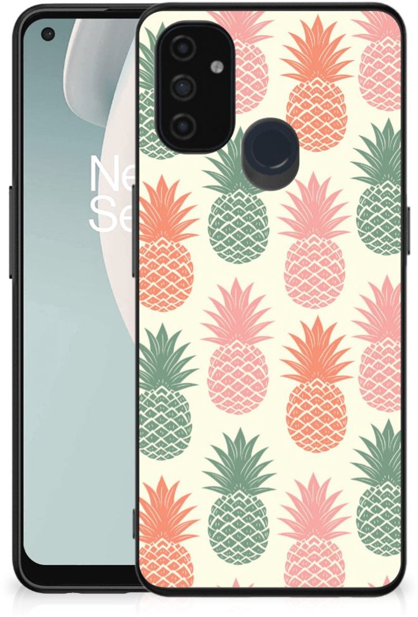 OnePlus Nord N100 Back Cover Hoesje Ananas