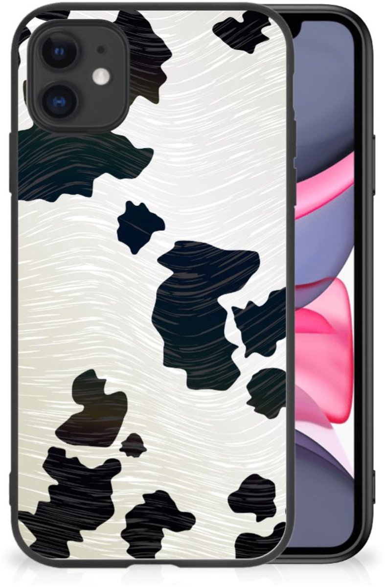 iPhone 11 Dierenprint Telefoonhoesje Koeienvlekken