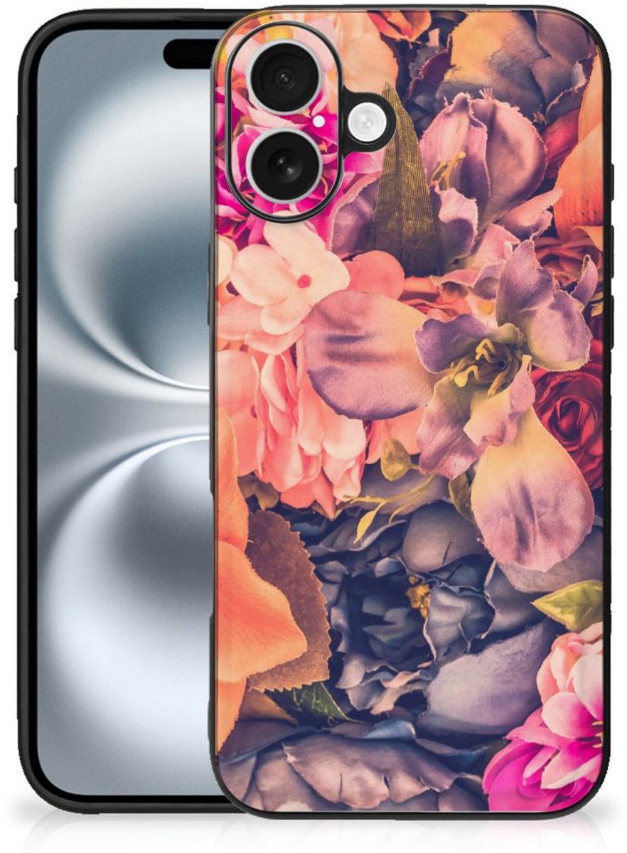 iPhone 16 Plus Bloemen Hoesje Bosje Bloemen