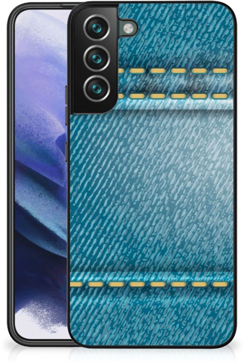 Back Cover voor Samsung Galaxy S22 Plus GSM Cover Jeans