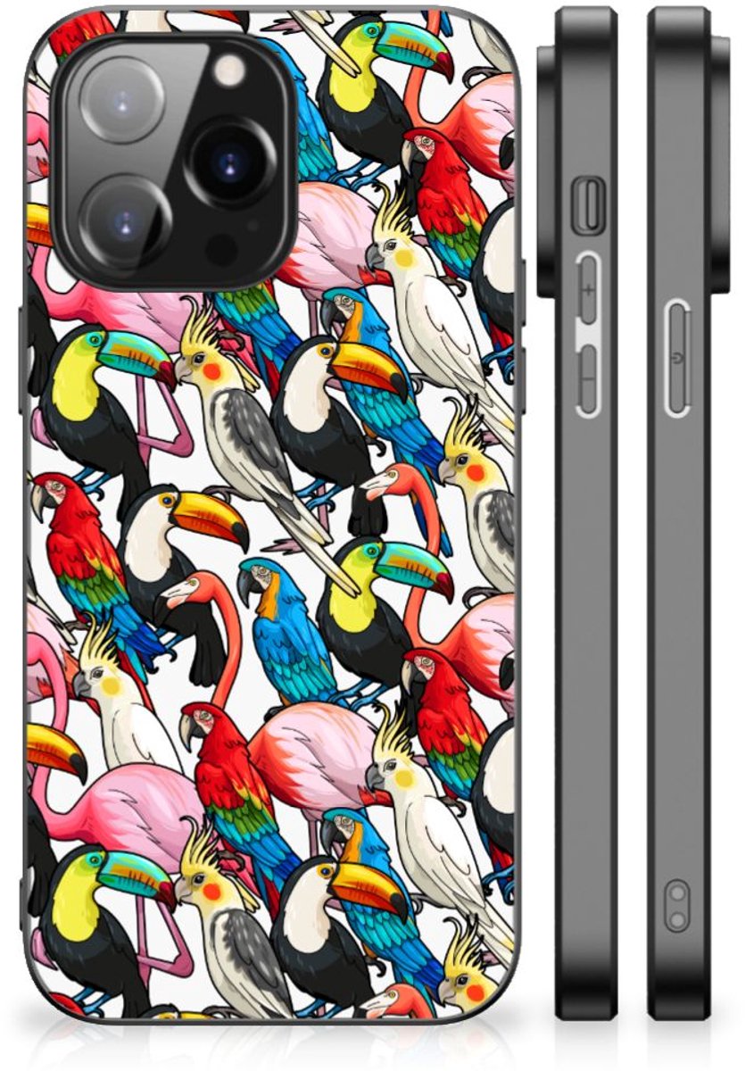 iPhone 14 Pro Max Dierenprint Telefoonhoesje Birds