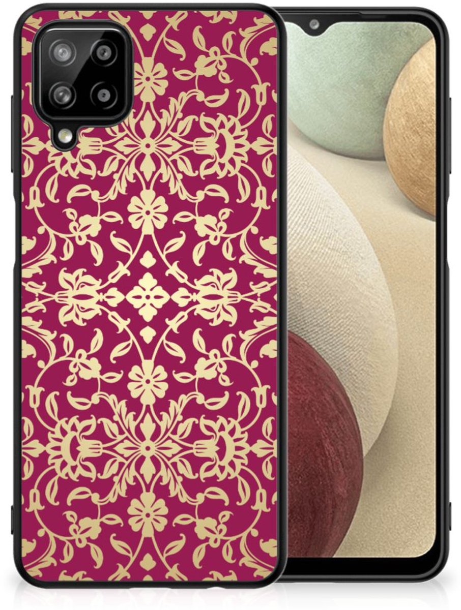 Back Cover Samsung Galaxy A12 Barok Pink