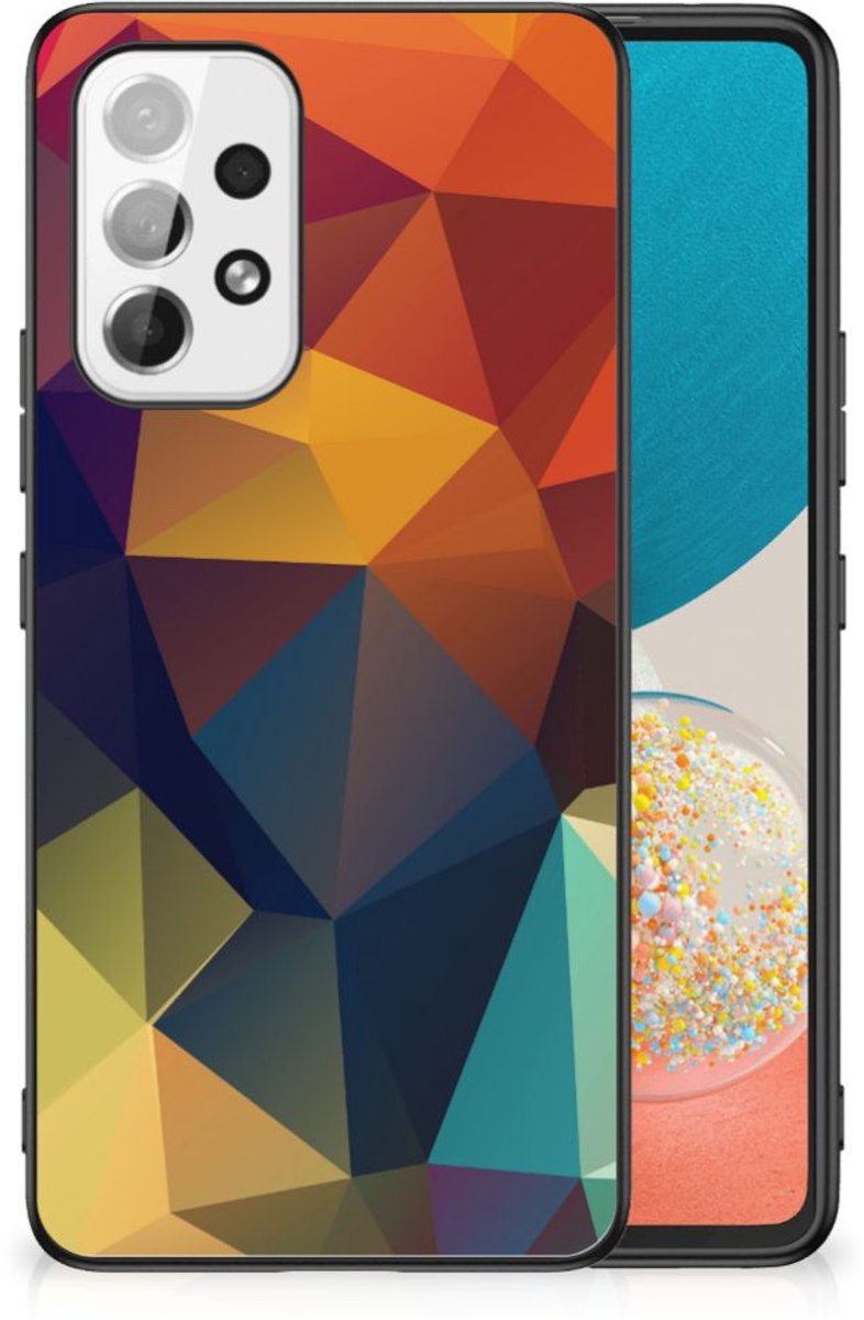 Samsung Galaxy A53 Backcover Polygon Color