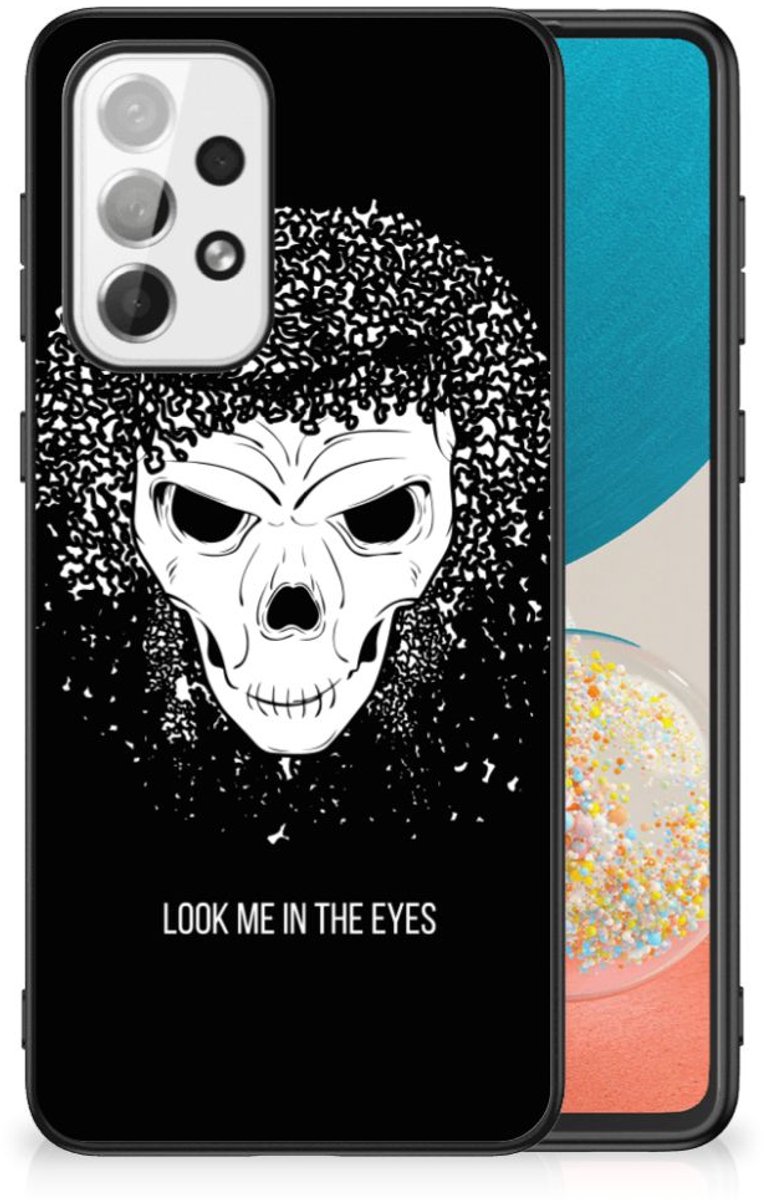 Telefoonhoesje Samsung Galaxy A73 Skull Hair