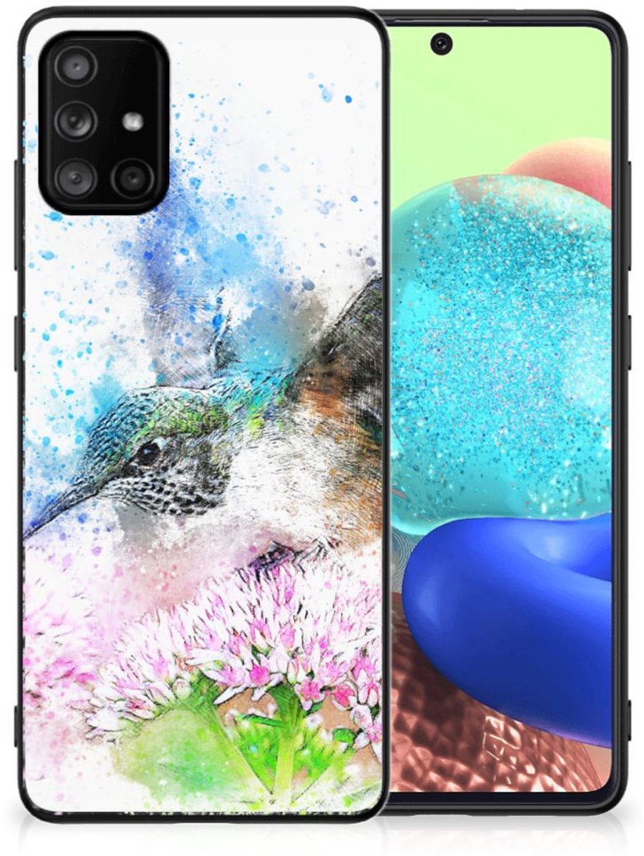 Kleurrijke Telefoonhoesje Samsung Galaxy A71 Vogel