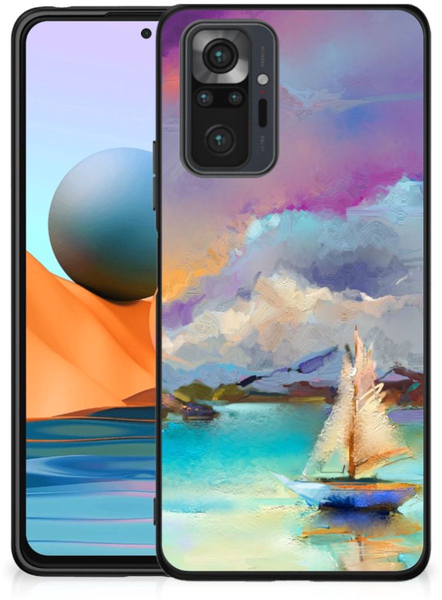 Kleurrijke Telefoonhoesje Xiaomi Redmi Note 10 Pro Boat