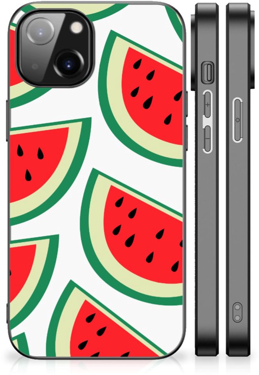 Apple iPhone 13/14 Back Cover Hoesje Watermelons