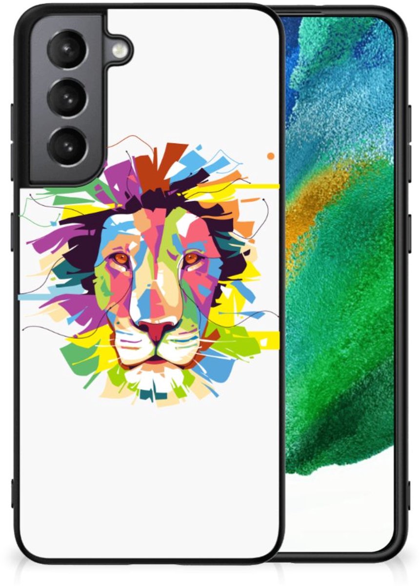 Samsung Galaxy S21FE Hoesje Lion Color