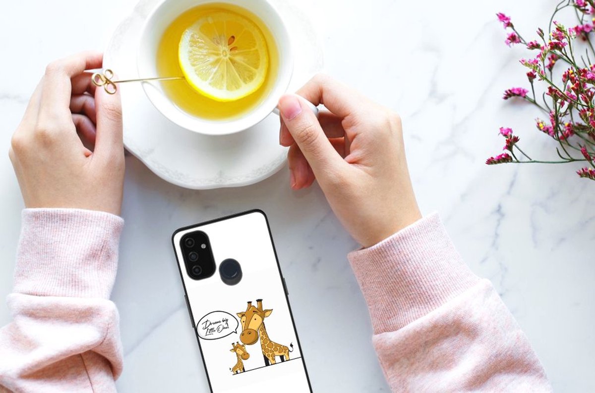 OnePlus Nord N100 Hoesje Giraffe