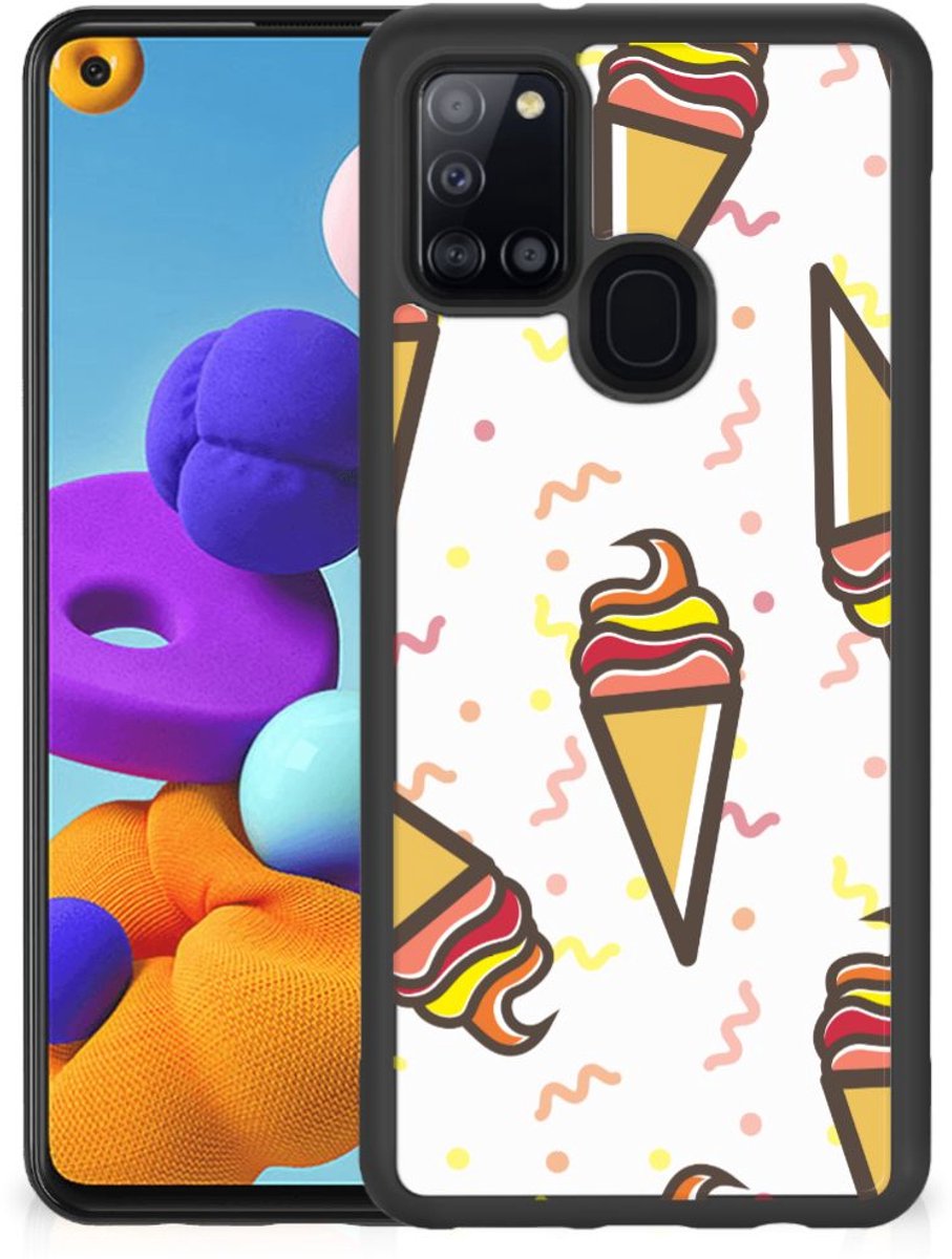 Samsung Galaxy A21s Silicone Case Icecream