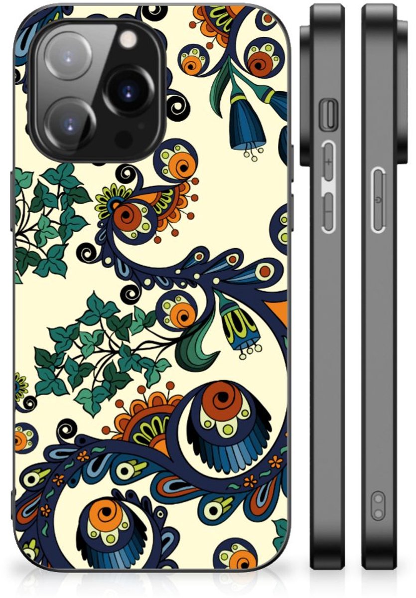 Back Cover iPhone 14 Pro Max Barok Flower