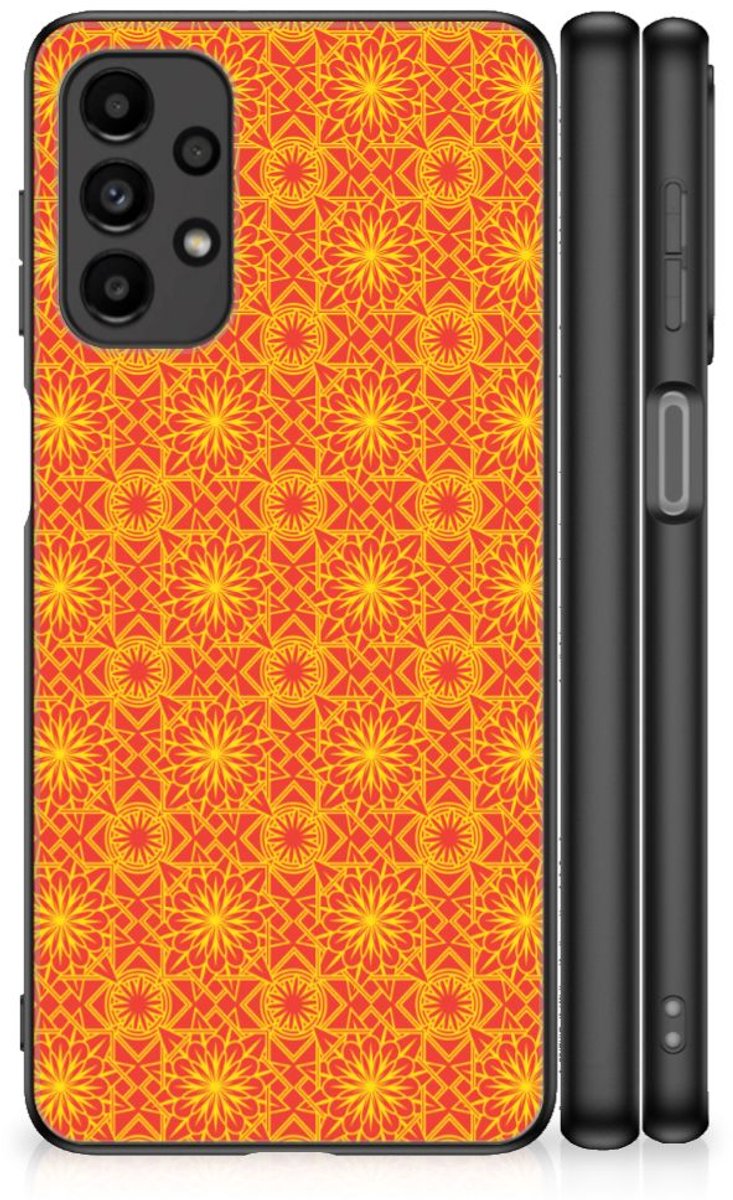 Samsung Galaxy A13 4G Back Case Batik Oranje