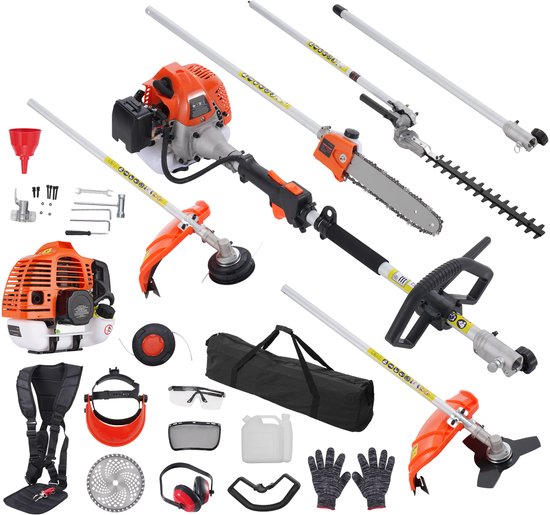 Reserveketting en -blad voor 2-in-1 Takkenzaag en Heggenschaar 20v