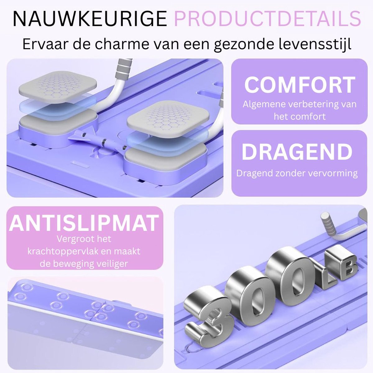 ZRSS ZRSS Pilates Board - afbeelding 2