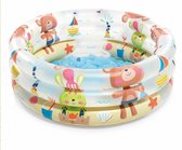 Intex Beach Buddies 3-Ring Baby Opblaaszwembad - Ø 61 x 22 cm