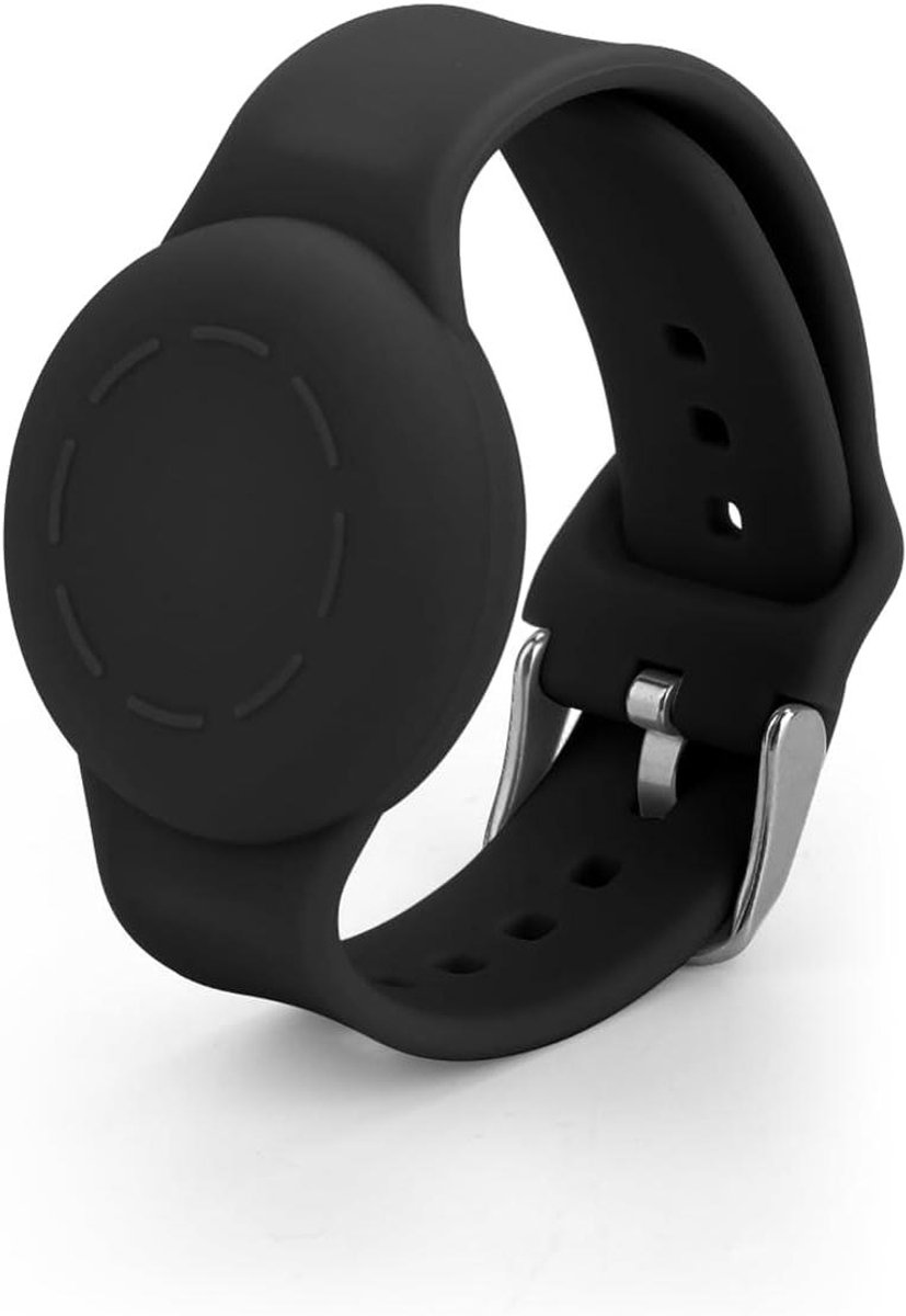 Kinderpolsband voor Airtag, Waterdicht Siliconen Armband voor Kinderen Verstelbaar Zacht Horlogeband voor Airtag voor Peuterkind GPS Tracking Tagging