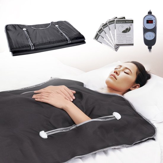 Saunadeken, Verre-Infraroodverwarming, Armsgaten voor Ontgifting, Oxford, 71 X 31 Inch