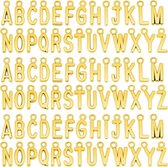 26 Stuks A-Z Alfabet Voor Sieraden Maken Charms, Metalen Legering Brief