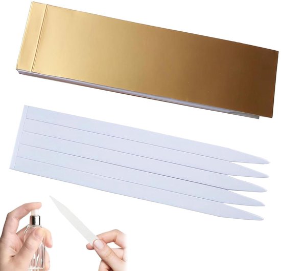 Larrel 500 stuks parfumteststrips, 13 x 1,2 cm, wegwerp
