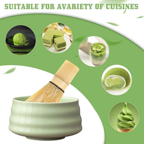 Matcha Kit voor het bereiden van authentieke Japanse thee - Compleet