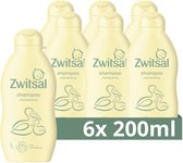 Zwitsal Shampoo - Baby - prikt niet in de oogjes en helpt het babyhuidje te beschermen - 6 x 200 ml