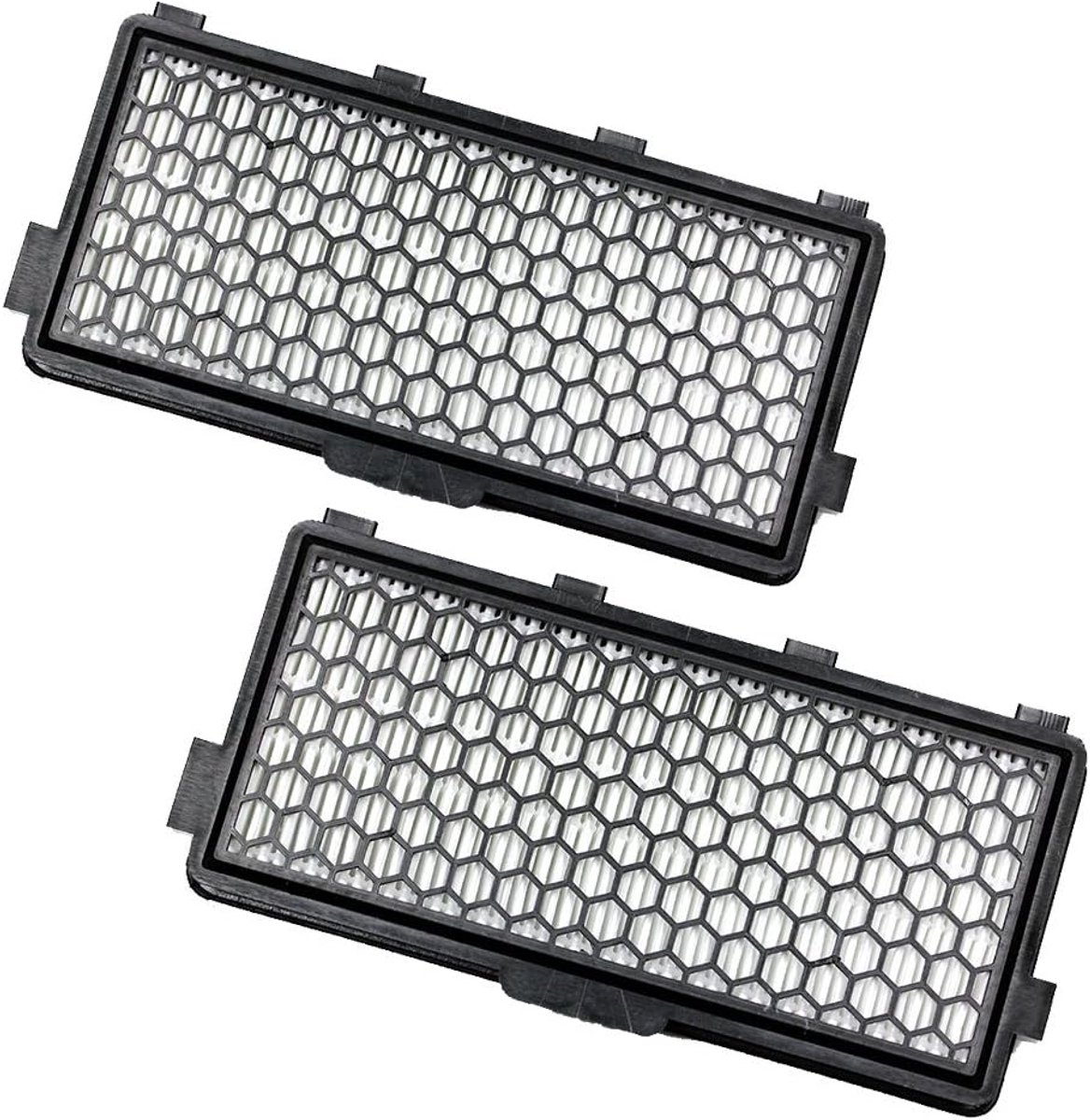 Hepa Airclean filter geschikt voor Miele - Active Airclean-filterelement - vervangingsfilters geschikt voor Miele S4000, S5000-serie - 2 stuks