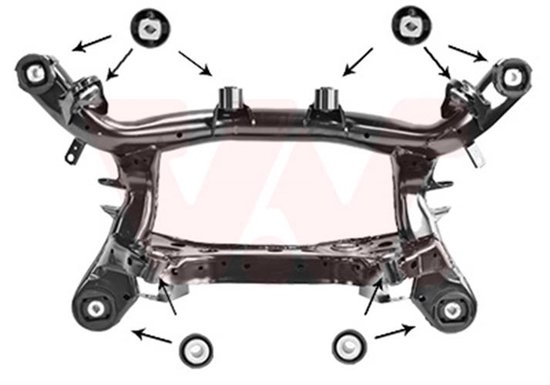 Van Wezel Subframe BMW 1