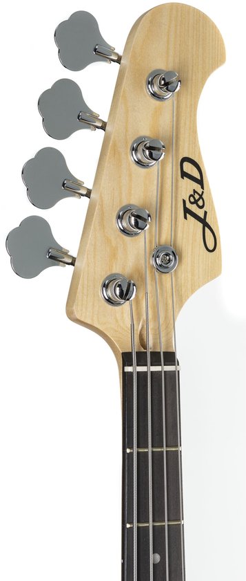 J & D JB II Black - Elektrische basgitaar