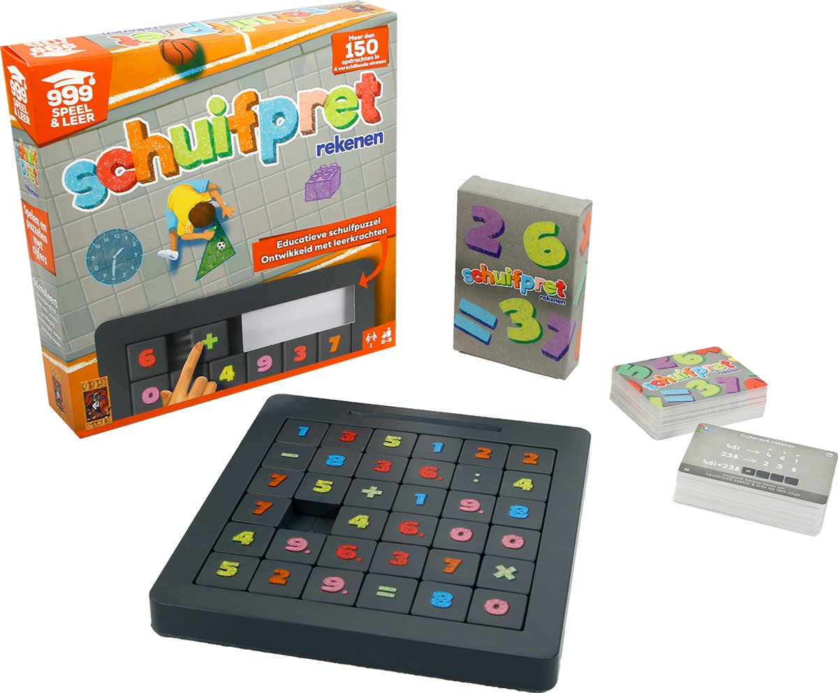 999 Games - Schuifpret Rekenen - Educatief Rekenspel - Kinderspel - Educatief Speelgoed - — afbeelding 5