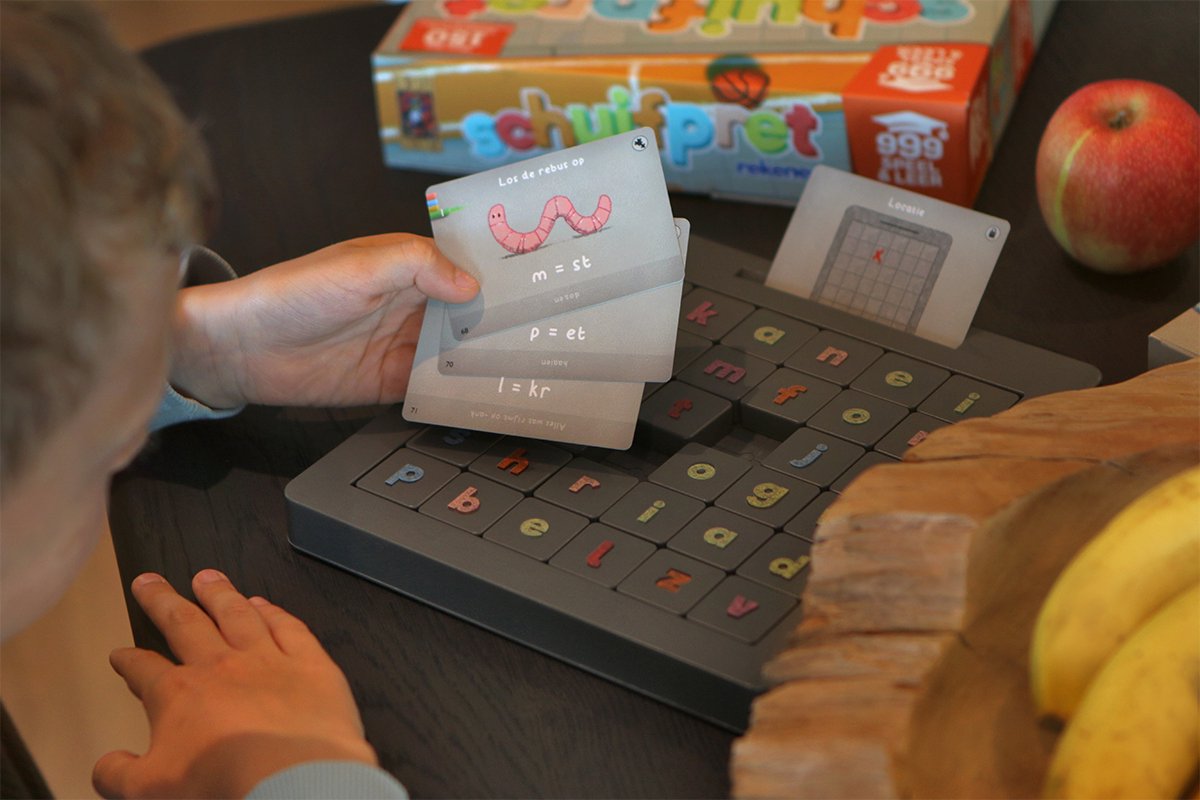 999 Games - Schuifpret Spelling - Educatief Taalspel - Winnaar Speelgoed van het jaar 2025 - Spelenderwijs leren — afbeelding 9