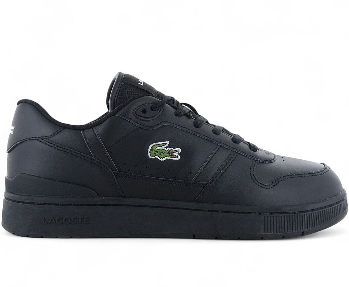 LACOSTE T-Clip Set 224 Heren Sneakers Schoenen Leer 748SMA003102H Zwart