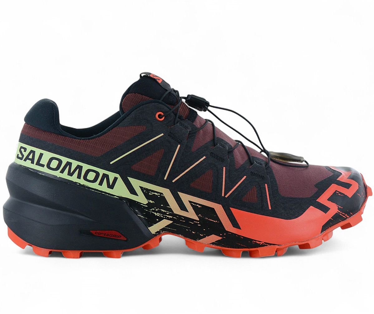 Salomon Speedcross 6 Heren Trailschoenen Hardloopschoenen 475815 1/3 Rood