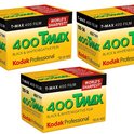 Kodak T-Max 400 - Lot De 3 Films Noir Et Blanc 36 Poses - Pour Photographie Argentique