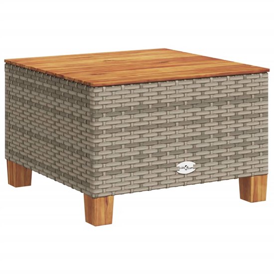 Vidaxl -tuintafel -zwart -poly Rattan Vidaxl -tuintafel -zwart -poly Rattan