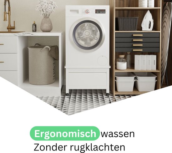 Kamer Bemiddelen Tolk wasmachineverhoger met lade gamma ik lees een boek Ligatie