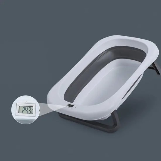 Mogi Products-Opvouwbaar Baby Bad-Digitale Thermometer-Babybad Inclusief Bad Kussen van Mogi Products — afbeelding 3