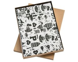 Product afbeelding van 5x Vloeipapier sint 35x50cm