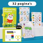 Magisch Schrijfboek voor Kinderen - Herbruikbare Gegroefde