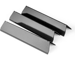 38.8cm Porcelain Flavoizer Bars for Weber Spirit I II 200 Series E210 S210 Grills Burner Cover - Aroma Accessories for Wever e210